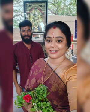 Devipriya Instagram - Ohm Namo Narayanaa✨🙌✨🙌
Happy Saturday 🙏😇🙏
#happyweekend
#dearsdarlingsdudes❤️❤️❤️❤️ 
#gooday #goodvibes 
#devipriya23_official