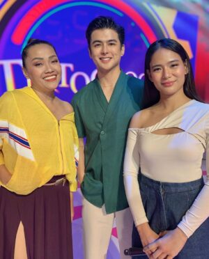 Devon Seron Instagram - Thank you @tiktoclockgma ! We had a blast playing games and sharing laughs with you all. Keep an eye out for our movie ‘After All’ coming soon to theaters! 📺🎥🍿