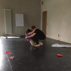 Devrim Lingnau Instagram - Elisabeth and Franz - today we had lots of ‚free flow‘ within our improvisation! Enjoyed it a lot! 
I am so thankful to have you by my side Liana Nyquist, Giles Foreman, @philipfroi @katringebbe @katieyssen 
@floriancossen