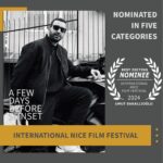 Devrim Yakut Instagram - Nice International Film Festival Nominated Adaylıklar 1-Best Picture of the Festival-Festivalin En İyi Filmi A Few Days Before Sunset 2-Best Foreign Language Feature Film-Yabancı Dilde En iyi Film A Few Days Before Sunset @afewdaysbeforesunset 3-Outstanding Actor in a Foreign Language Film Yabancı Dilde En İyi Erkek Oyuncu Uğur Güneş @ugurnesofficial 4-Outstanding Actress in a Foreign Language Film Yabancı Dilde En İyi Kadın Oyuncu Devrim Yakut @devrimyakut 5-Best Edition of a Foreign Language Film Yabancı Film, En İyi Kurgu Umut Sakallıoğlu @umutsakallioglu