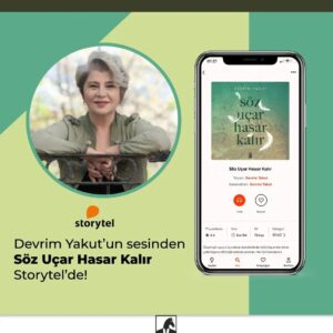 Devrim Yakut Instagram - İkinci kitabım SÖZ UÇAR HASAR KALIR'ı Storytel'e okudum.Keyifli dinlemeler olsun.@kusuratyayinlari @storytel.tr #sözuçarhasarkalır