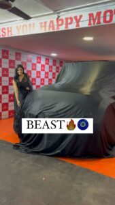 Dharshana Ashokan Instagram - Unleashing the beast 🔥 Got our first big kid ❤️ He’s not just four wheels and engine,he is home 🥺❤️ #BEAST🔥 BEST THINGS COME WHEN BEST PEOPLE ARE AROUND 🧿