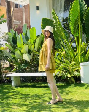 Dhwani Gori Instagram - Already planning my next visit🏝️🥥🤭💛
 @ukiyostays @villasbynoor @shubham.pille