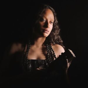 Diamond Langi Instagram - It is with great honour that I introduce to you all: Mana Po’uli🖤⚡️

Brutal Lives - Moui Faingata’a season 2 episode 4 out now. Link in My bio. ‘Ofa Lahi atu🖤⚡️🇹🇴 

Thank you @foreverportraitstudio for capturing this shot @janene_cissi_makeup_artist 🖤⚡️