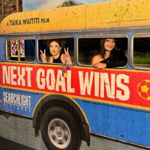 Diamond Langi Instagram - Looking for us? Find us taking pictures while laughing & being goofy ✨ With my beautiful sister @lagifarani attending the premiere of @nextgoalwinsfilm ⚽️🥅✨🌴 Out in cinemas December 7th 💛