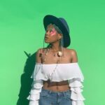 Diamond White Instagram - •a blooper from the secondhand shoot. Big ass green screen and wind don’t mix. There was also a strange man watching me the whole time making kissy noises. So the ambiance was great.•