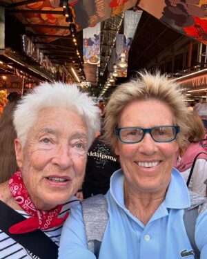 Diana Nyad Instagram - Greetings from Barcelona. Beautiful parks & gardens, pedestrians largely away from cars, little honking, much good naturedness on the streets….the Mediterranean fresh breeze in delicious play. A sexy vibe, as in evoking The Talented Mr Ripley. My buddy Candace and I covering all the hoods, along with muchas tapas!! 
#nyad #barcelona