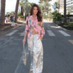 Diane Leyre Instagram - day look by @lullisurlatoile shirt @gkeroparis pant @maisonmargiela bag @rabanne *prêt