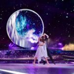 Diane Leyre Instagram - Alors cet american smooth vous en avez pensé quoi ? 😬 Douceur… difficile pour une brute comme moi! Mais on l’a fait! Lets go prime 5 en direct avec vous 💃 @dals_tf1 Photo @joannabhmphoto