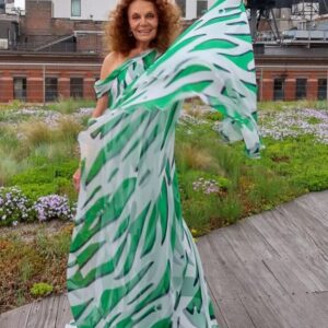 Diane van Fürstenberg Instagram - I did not really do the red carpet , so in case you miss me … this is what i wore for  the Met ball 2024 @dvf