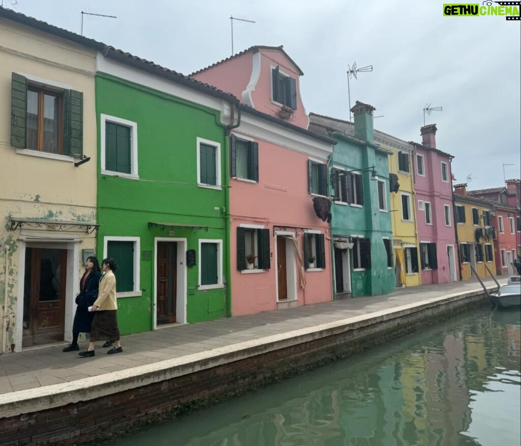 Diane van Fürstenberg Instagram - Sunday in Burano, the island of lace