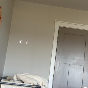 Dianna Cowern Instagram - (Levi typing)
Dianna - "I know I need to be resting more...but...there's an eclipse!"

We got to help Dianna see the eclipse today. Yes, she had to explain to us how to do it as we cut holes in paper and shined it on the wall. Witnessing an astronomical event with Dianna while she whispered "That's so cool" felt very close to the old days. 

We've all been taking it MUCH easier here, slowly, and patiently, allowing Dianna to rest rest rest. Sharing the eclipse with Dianna for a moment of wonder and giggles was really special.

After a couple minutes it was time to rest again. And we are all being hopeful for the full recovery. There's more eclipses coming her way. Thank you everyone.

#eclipse #MECFS #ChronicFatigue #longcovid
