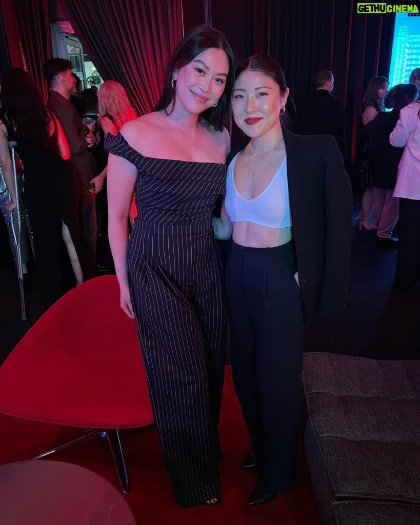 Dianne Doan Instagram - The Consultant is out now on @primevideo... you might see a familiar face😉Thank you @amazonstudios and @mgmstudios for such a lovely evening✨🙏🏼 #theconsultant