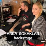 Didem Uzel Instagram – Arka Sokaklar backstage 🎥🎬 @keremsaka @ayzglrofficial @ilkerinanoglu @arkasokaklarofficial #arkasokaklar18sezon #backstage
