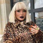 Dilara Kazimova Instagram – I love leopard print, what about you?🐈

Hair:@instudio__raksana  @instudio.az 
Make:@kryolan_ilhame @nigar._ibrahimova 

#dilarakazımova #dilara #makeuptutorial #blondhead