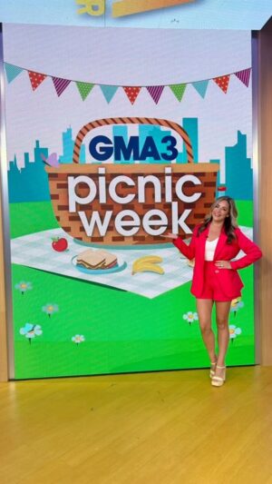 Dina Deleasa Instagram - Had a good time with @abcgma3 yesterday sharing all my picnic packing tips! This segment was also extra special to me because my lower thirds read “author.” I have waited almost a decade for that . Take a peek at some of my top tips below 👇 

☀️Think about your sandwich ingredients: opt for crusty or toasted breads, skip the dressings opt for spreads like cream cheese or mayo, wrap your sandwiches in wax or parchment paper. Use the bread bag to pack the sandwiches.

☀️Think outside of the bread! Try deconstructing your sandwich and using skewers, or using graham crackers.I love making Siena graham cracker sandwiches with fluff, chocolate peanut butter, and bananas!

☀️Make snackleboxes haha! Put your fav snacks or charcuterie items in a compartmentalized container like ones used to house craft items ! Sounds crazy, but keeps everything separate and secure! Plus, kids love helping fill them up !

☀️Have your snacks pull double duty as ice packs! Freeze those yogurt and smoothie pouches, frozen grapes on the beach are the best! Better yet your picnic basket will be lighter on the way home ! 

#dishitgirl #picnicparty #beachtipsforkids #momhacks