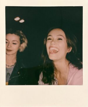 Dina Shihabi Instagram - Cheers from @juliacchan and I for watching our show 🖤