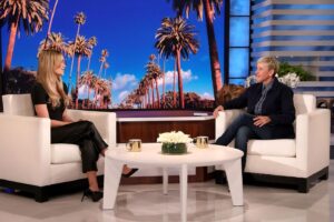 Dina Shihabi Instagram - Link in my bio! 🧿
Thanks for having me @theellenshow 💋 
Very grateful for the Archive 81 love!! ❤️‍🔥 @netflix

Photo Credit: Michael Rozman/Warner Bros