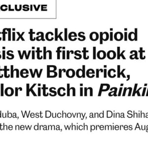 Dina Shihabi Instagram - FINALLY ❤️ 🔥 First look at Painkiller, a limited series inspired by real events about the opioid crisis in America premiering August 10, only on @netflix 

One of the best experiences of my life with a group of the most talented people that I will love forever. Can’t wait for you to watch 🙏🏽

📸 @kerijeans