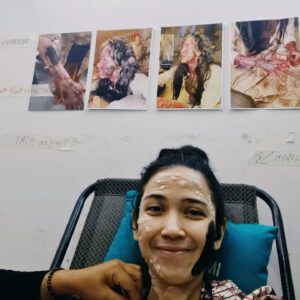 Dinda Kanyadewi Instagram - Jiyanti selfie. #BadarawuhiDiDesaPenari