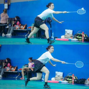 Dinda Kanyadewi Instagram - Lari sana-sini ngejar bola, ngos-ngosan, jatuh, bangun, coba lagi. Itulah kenapa kusuka badminton, bener-bener ngajarin buat sesegera mungkin bangkit dari kegagalan.  Pokoknya harus "comeback stronger" ceunah~ 🏋🏻‍♀️
•
📷 @ratakanan.co