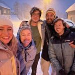 Dionne Stax Instagram - Nagenieten 🤍❄️☃️ #hethogenoorden #opnames #seizoen2 1. Snowfie ❄️ 2. Team 🤍 3. Team 1 seconde later 4. Lady Aurora 💚 5. Vrienden gemaakt 6. Nóg meer vrienden 7. 😍