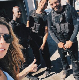 Diora Baird Instagram - In honor of our little action packed indie premiering on @hulu yesterday💥 here’s a few more BTS pics I pulled outta the vault 🎥 I gotta say, it’s sometimes the smallest of films that leave the biggest of marks and this was definitely one for the books for me personally ✨Even though I almost never watch myself in stuff unless forced to (I’ve learned over the years that was best to preserve what sanity I had left after being a member of Hollywood for so many years 😵‍💫) it’s not really the outcome that matters anyways. It’s the process during and this film just so happened to coincide with one of the most challenging times in my life. So, getting the chance to be creative during such a heavy time was a total blessing and quite literally kept me from falling off the edge. Life is a wild ride ain’t it!✨❤️