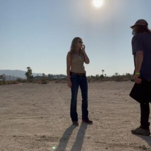 Diora Baird Instagram - Thanks for letting me wear the badge @officialshanestanley 🎥 #NightTrain 
Note to self: never refuse hair & makeup on camera again kayyyythanks 🤗🙃👋 #Cheetos