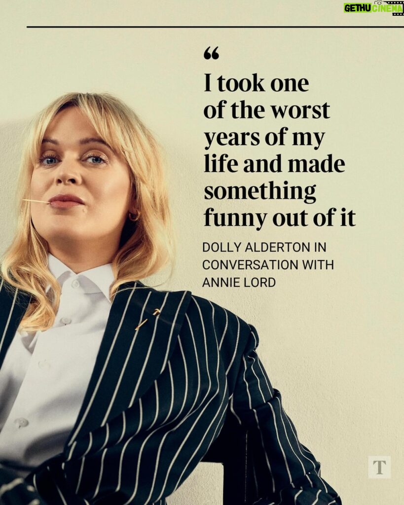 Dolly Alderton Instagram - ‘I took one of the worst years of my life and made something funny out of it.’ Dolly Alderton tells @annielord8 why she wrote her new book, Good Material, from a man’s point of view 🔗 Click the link in our bio to read the interview #deardolly #dollyalderton