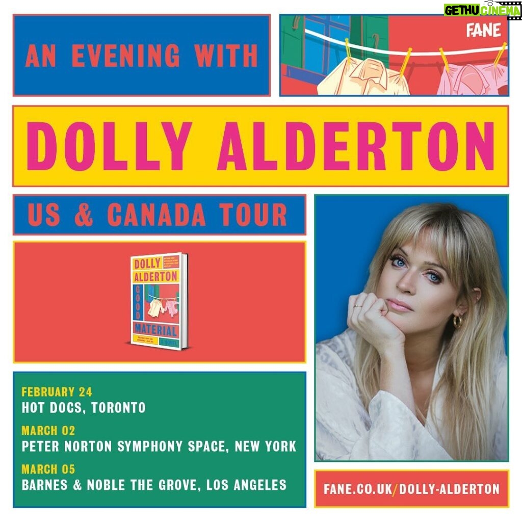 Dolly Alderton Instagram - 🇺🇸🇨🇦NORTH AMERICA TOUR ANNOUCEMENT🇨🇦🇺🇸 I am SO PUMPED for this. Come! Bring a friend! Come solo! Your people will be there! I’ll talk Good Material, agony aunting, Ghosts, Everything I Know About Love and everything in between. I can’t wait. Book now! Tickets on sale now #linkinbio See you there! @faneproductions @aakonpf @doubledayca @hotdocs_ @symphonyspace @bneventsgrove