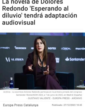 Dolores Redondo Instagram - Sólo buenas noticias. 😄