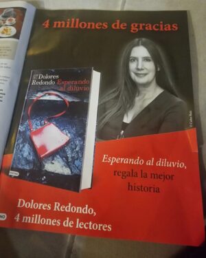 Dolores Redondo Instagram - Cuatro millones de gracias 🙂 y feliz,  feliz año nuevo. 
#esperandoaldiluvio
#doloresredondo #escritoradetormentas