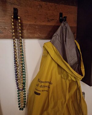 Dolores Redondo Instagram - Guardo en mi alma la huella de cada palabra que he escrito, y algunas costumbres, como la de colgar en la puerta de casa los collares del Mardi Gras que me traje de New Orleans cuando escribía La Cara Norte del Corazón. El dorado💛 simboliza la riqueza material, el verde💚 la justicia de los humanos y el morado💜, la fe y la justicia divina. Es tradición lanzarlos desde las carrozas del carnaval, los vecinos de New Orleans los recogen y con ellos adornan las entradas de sus casas como si de amuletos se tratase.
La Cara Norte del Corazón narra la persecución de un asesino en serie durante el paso del huracán Katrina por New Orleans en 2005 , y será adaptada a audiovisual en Hollywood. EEUU 
#lacaranortedelcorazón #neworleans #NOLA #miciudadfavorita