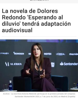 Dolores Redondo Instagram - Buenas noticias,  algo que celebrar...con vosotros. 
Gracias lectores, me hacéis sentir que que la alegría genuina se contagia y se propaga como electricidad positiva.
Soy feliz. 
Esperando al diluvio .
#esperandoaldiluvio 
#doloresredondo