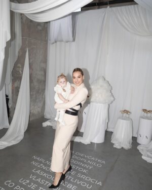 Dominika Cibulková Instagram - NiNi's 1st birthday spam coming in 3 2 1.. So far i still have no words - it was magical,surreal and so much more.. Let me absorb everything and i will get back to you soon with much more.. 🥹🤍😭 #NiNi #babygirl photographed by o&o @nlieskovska