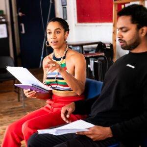 Dominique Tipper Instagram - I cannot wait for you to meet Saskia Dunne. She is quite the firework. Come see what we're cooking up. LINK TO TIX IN BIO.
.
.
. 
Union comes to Arcola Theatre from 19 July - 12 Aug Featuring Dominique Tipper, Sorcha Kennedy & Andre Bullock it is a wildly hilarious odyssey through London, in all its brilliant, booze-soaked yuppified but still punk glory. PWYC Tuesday tix available.

#Unionplay