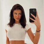 Dominique Alagia Instagram - short hair era