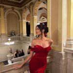 Dominique Alagia Instagram - prom night ✨✨ šaty jsou samozřejmě od mých milovaných @poner_official 🤍 děkuji, že mě vždy zachráníte a mohu se cítit jak princezna!