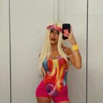 Dominique Alagia Instagram - Hi Ken?👄💓💝 #halloween2023 #barbie