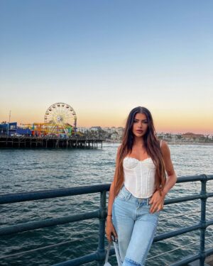Dominique Alagia Instagram - pretty view 
📍venice beach