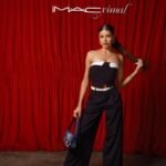 Dominique Alagia Instagram - 🌹🍒🍷💋 thank you for inviting me! @maccosmeticscz @friendly___friends makeup: @clairekorinkova