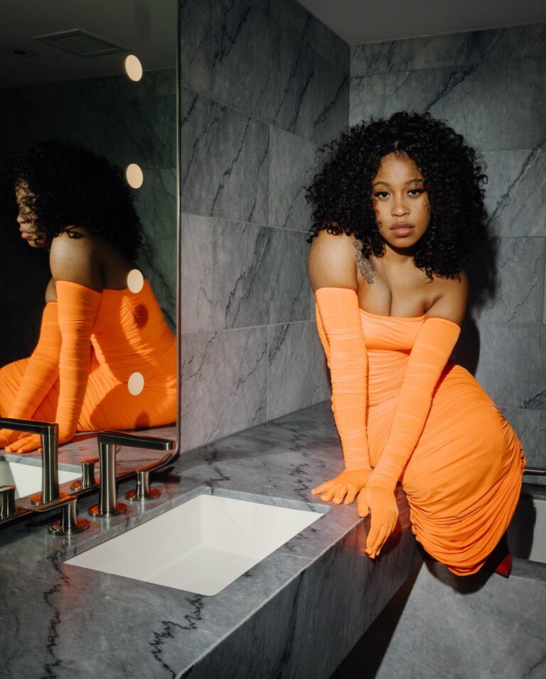 Dominique Fishback Instagram - Be yourself, love! Sweet article in the @nytimes link in my bio. 🧡 thank you guys!