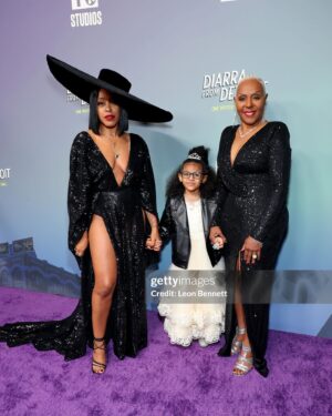 Dominique Perry Instagram - A successful premiere was had! I can't thank God enough. Thank you to all my close friends and family that took time out to just show up for me in such a special moment. I love y'all! DIARRA FROM DETROIT IS OUT NOW ON @betplus

📷 @arnoldshoots 
📷 @imagezbylb 
@gettyentertainment

Hair: @hairbylex 
Dress: @abyssbyabby 
Makeup: Me!