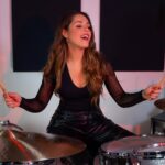 Domino Santantonio Instagram – Domino rips this drum cover of Houdini by Dua Lipa 🔥 What do you think of her drumming style? Let us know in the comments 💬 

#dominosantantonio #dualipa @dualipa #houdini #houdinisong #houdinidrumcover #drumbash #thomannsdrumbash #thomann #speakmusic