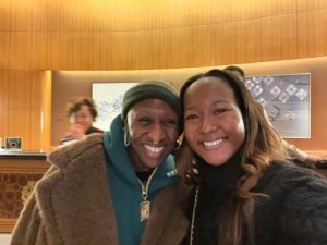 Donshea Hopkins Instagram - If you care to find me look to the western sky 💚✨ a little #throwbackthursday from when I attended the Martha Vineyard African American Film Festival with Meta’s C Suite this past fall, who’s excited for @wickedmovie ?!