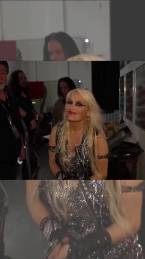 Doro Pesch Instagram - Some behind the scenes material from the sold out first date of our exclusive "Conqueress..." tour from national German TV.
We have three more dates on this leg of the 🇩🇪 tour. 
15.03.2024 Osnabrück Hydepark⠀
16.03.2024 Berlin Astra⠀- SOLD OUT - 
17.03.2024 Hannover Capitol⠀
Let's rock together!
🤘💪❤️🙏
#Love, #Doro
-
-
-
-
-
-
#doropesch #conqueress #allweare #warlock #allformetal #triumphandagony #dorofürimmer #metal #heavymetal #rock #metalhead #metalqueen #queenofmetal #fürimmer #metalheads #rocknroll #hairmetal #blondeshavemorefun #vegan #soberlife #nuclearblastrecords @nuclearblastrecords #monstersofrock #monstersofrockradio