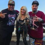Doro Pesch Instagram - Hanging with New York Hardcore #royalty at #MilwaukeeMetalFest! Thanks so much for the shout out! I love you guys! 🤘💪❤️🙏 #Love, #Doro - @hoyaroc357 @dannydiablonyhc @smokeaxd - - - - #doropesch #conqueress #allweare #warlock #allformetal #triumphandagony #hoyaroc #dannydiablo #smokeaxd #dorofürimmer #metal #heavymetal #rock #metalhead #metalqueen #queenofmetal #fürimmer #metalheads #nyhc #blondeshavemorefun #vegan #soberlife #nuclearblastrecords @nuclearblastrecords #monstersofrock #monstersofrockradio #newyorkhardcore