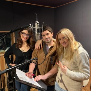 Dorothée Pousséo Instagram - De retour en studio pour un 3 eme album de MORTELLE ADÈLE avec les merveilleux @antoinedole et @dianelefeyer sous la direction du grand @pop_division ❤️