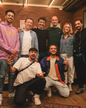 Dorothée Pousséo Instagram - Merci à @levraimcfly et @rafcarlito pour cette invitation de folie, en si bonne compagnie @mastuu_ @joyca @emmanuel_curtil @alexistomassian @adri_antoine Éric Missoffe Stéphane Excoffier 
RDV sur leur chaîne YouTube