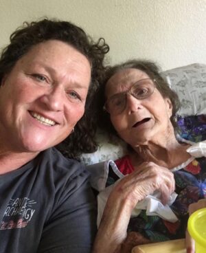 Dot-Marie Jones Instagram - Two years ago today my momma went to be with my dad. In heaven.🙏🏻❤️I miss her every day and still go to call her everyday. She was strong, smart, funny and spoke her mind!! I love that!  One of the best things she told me when I didn’t book a job after an audition was “well piss on em, you’ll get the next one”  I think of that every day and so many other things she said and did!! I miss and love you momma I know you and dad are catching up after 49 years apart. Call people that you love and who matter cause there are no do overs.  I called momma everyday and would go see her as much as I could. ❤️🙏🏻 #mommaeva